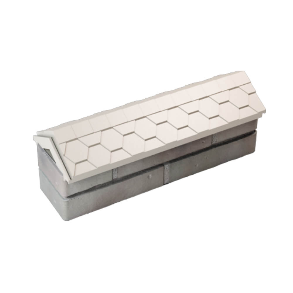 Парапет Zking Эверест Бежевый с посадкой на 0.5 кирпича (130мм) в Армавире фото