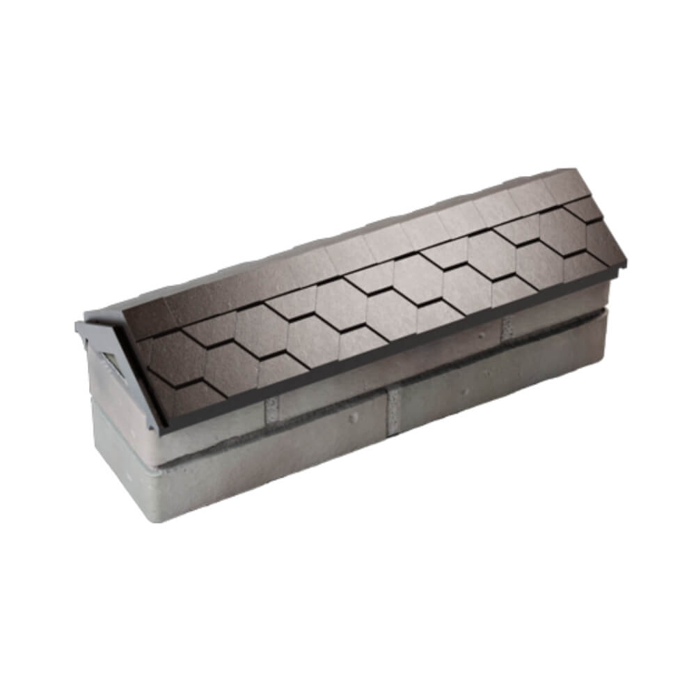 Парапет Zking Эверест Коричневый с посадкой на 0.5 кирпича (130мм) в Армавире фото