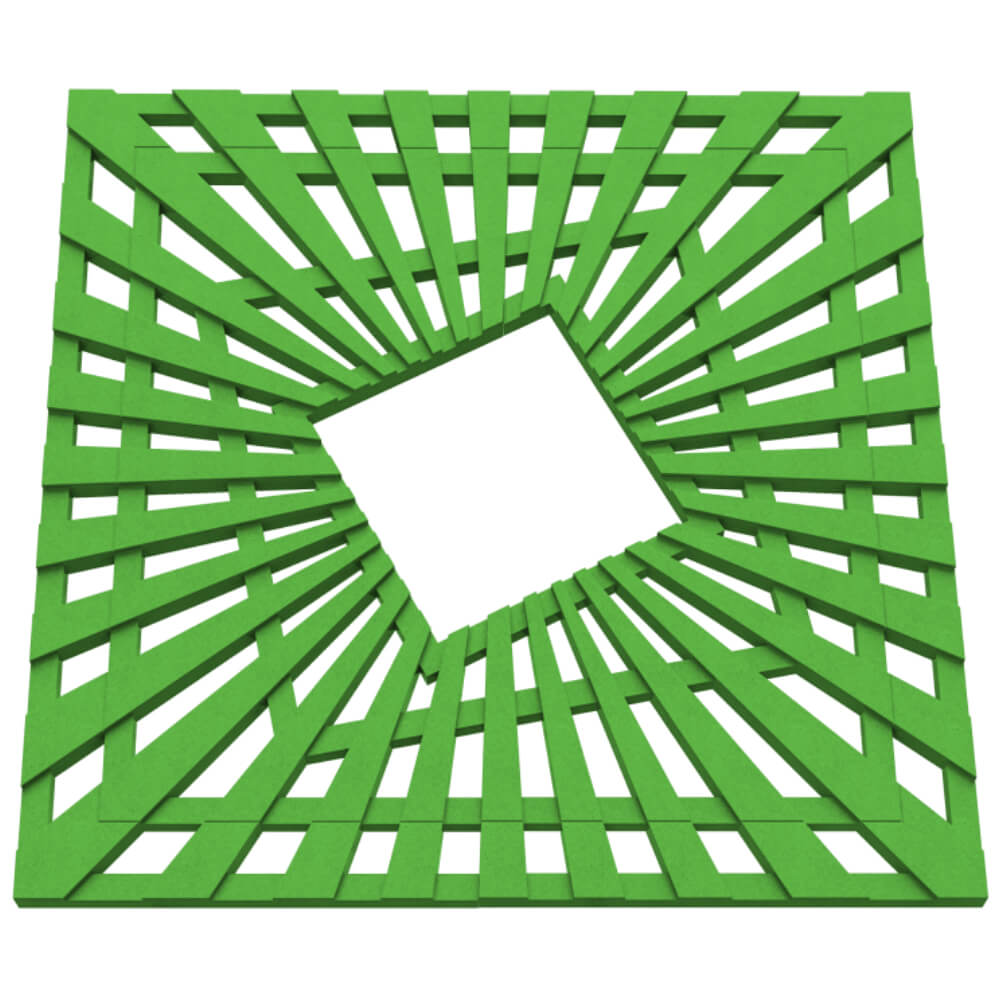 Приствольная решетка для дерева ZKING ATMOSPHERE 1.2х1.2м Зеленая в Армавире фото