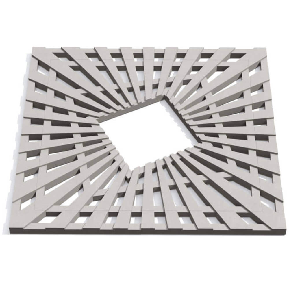 Приствольная решетка для дерева ZKING ATMOSPHERE 1.2х1.2м Бежевая Армавир фото