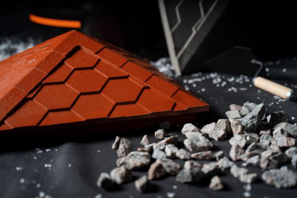 Колпак Zking Эверест Красный на столб 1.5х1.5 кирпича (390х390мм) в Армавире фото