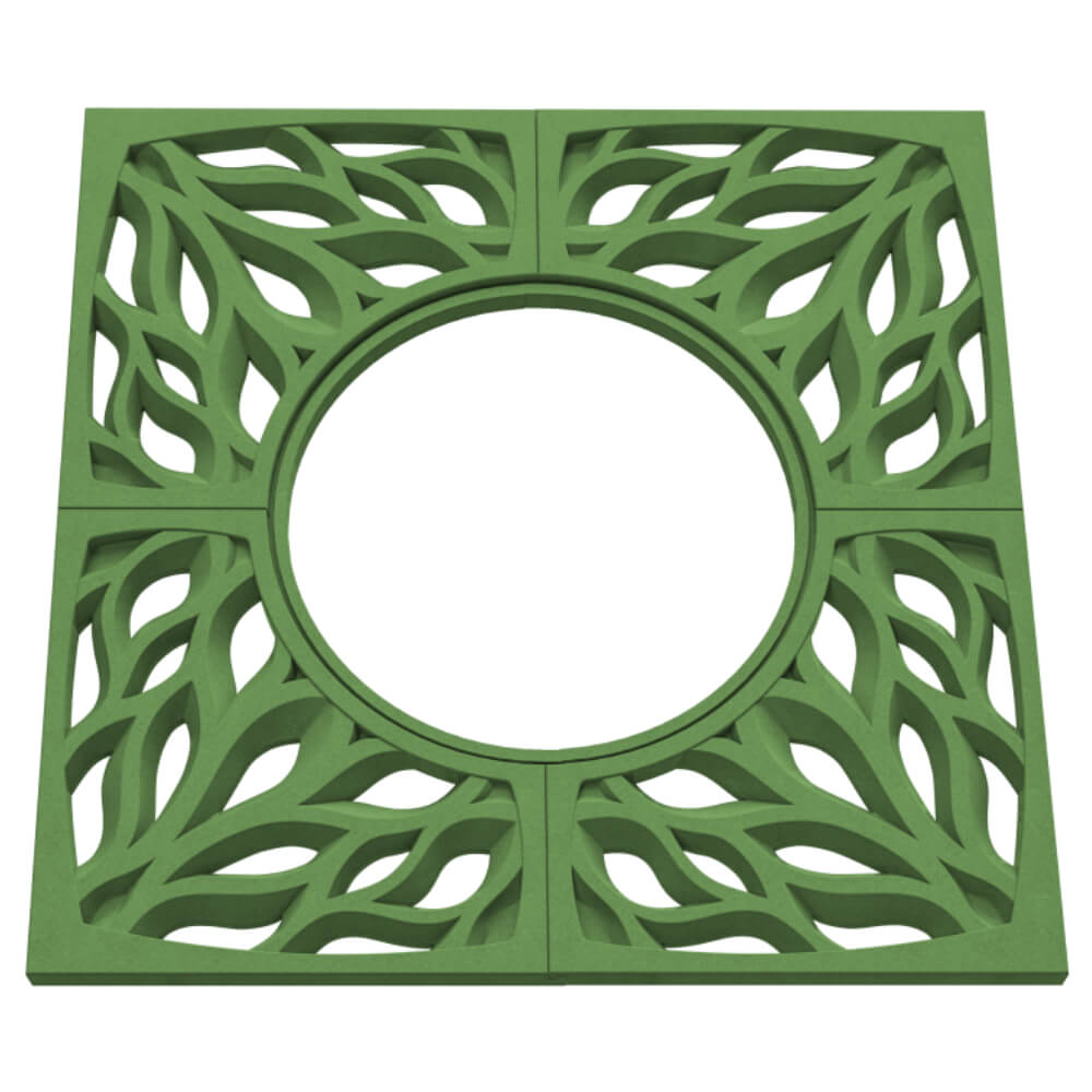 Приствольная решетка для дерева ZKING CRUST 1.2х1.2м Зеленая в Армавире фото