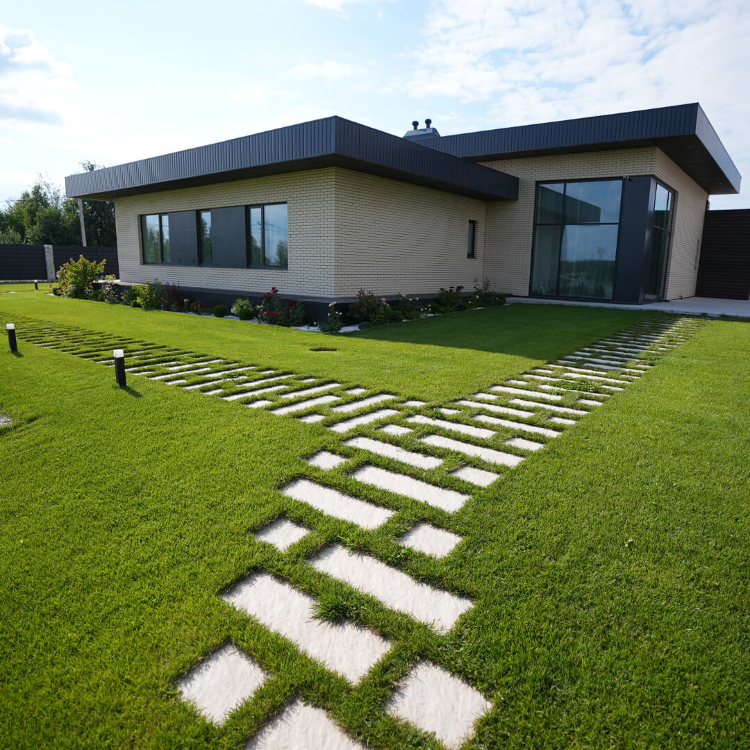 Шаговая плита STONE Светлая Галька 990х330х55мм в Армавире фото