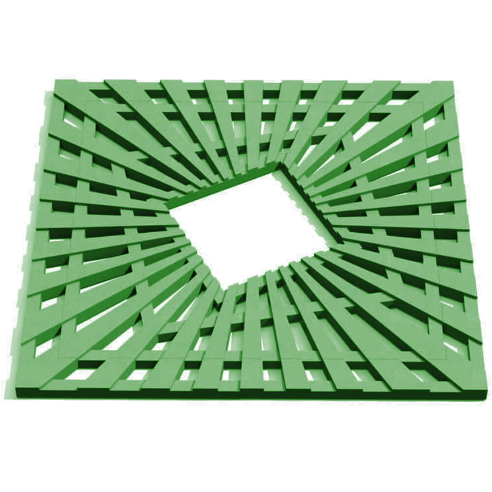 Приствольная решетка для дерева ZKING ATMOSPHERE 1.2х1.2м Зеленая Армавир фото