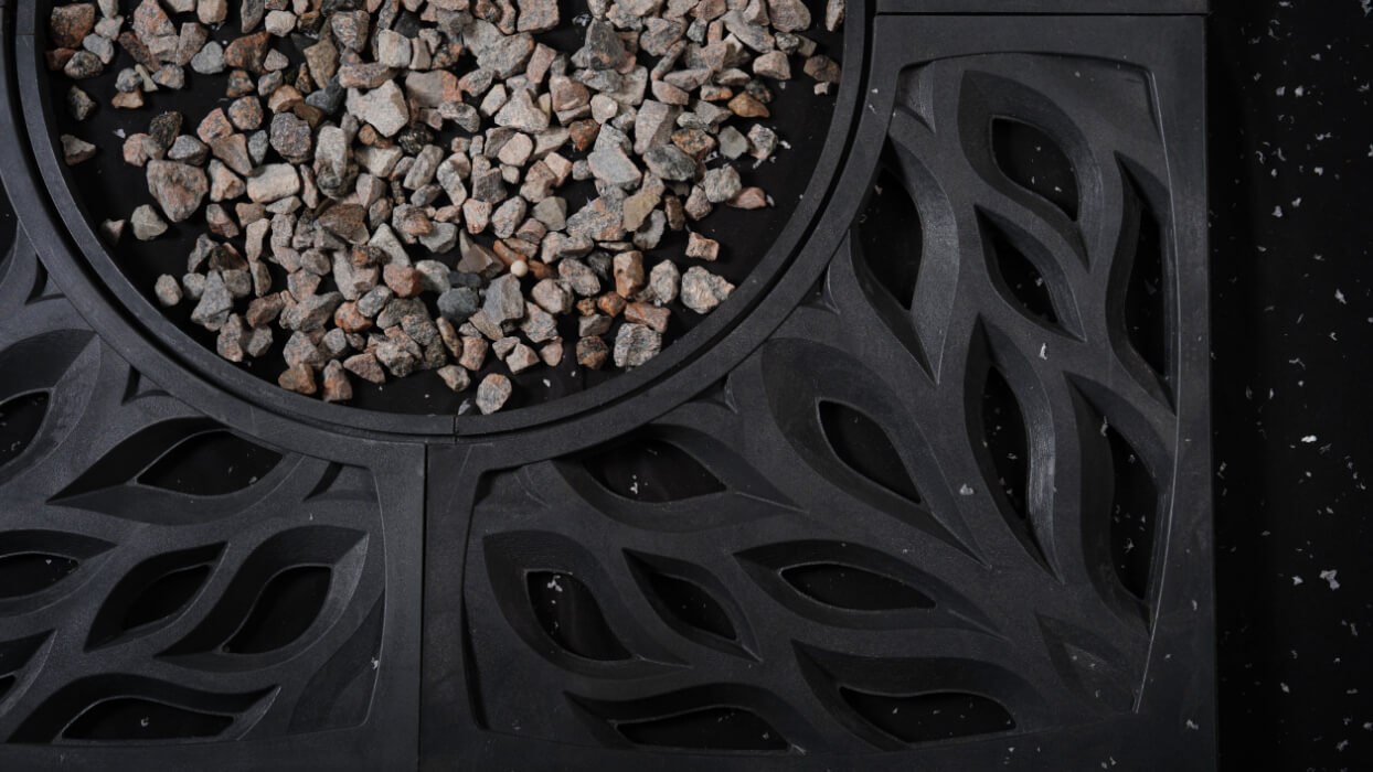 Приствольная решетка для дерева ZKING CRUST 1.2х1.2м Черная в Армавире фото