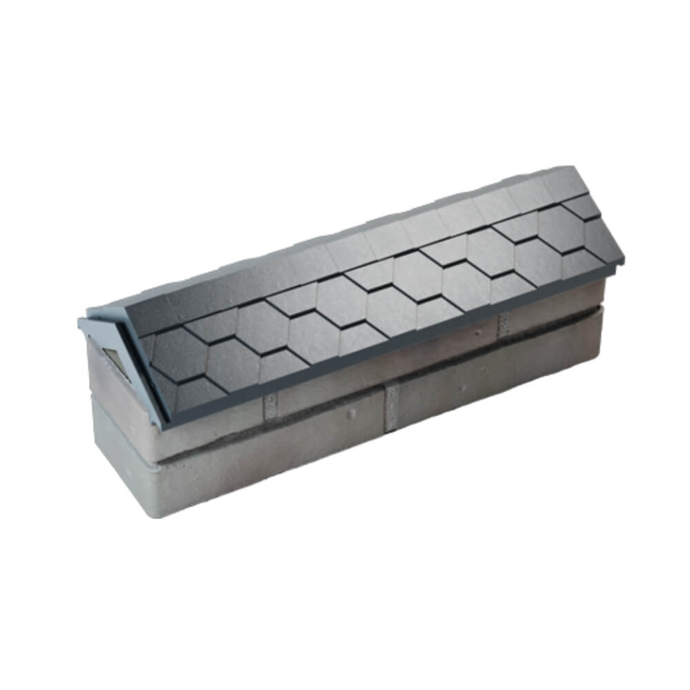 Парапет Zking Эверест Серый с посадкой на 0.5 кирпича (130мм) в Армавире фото