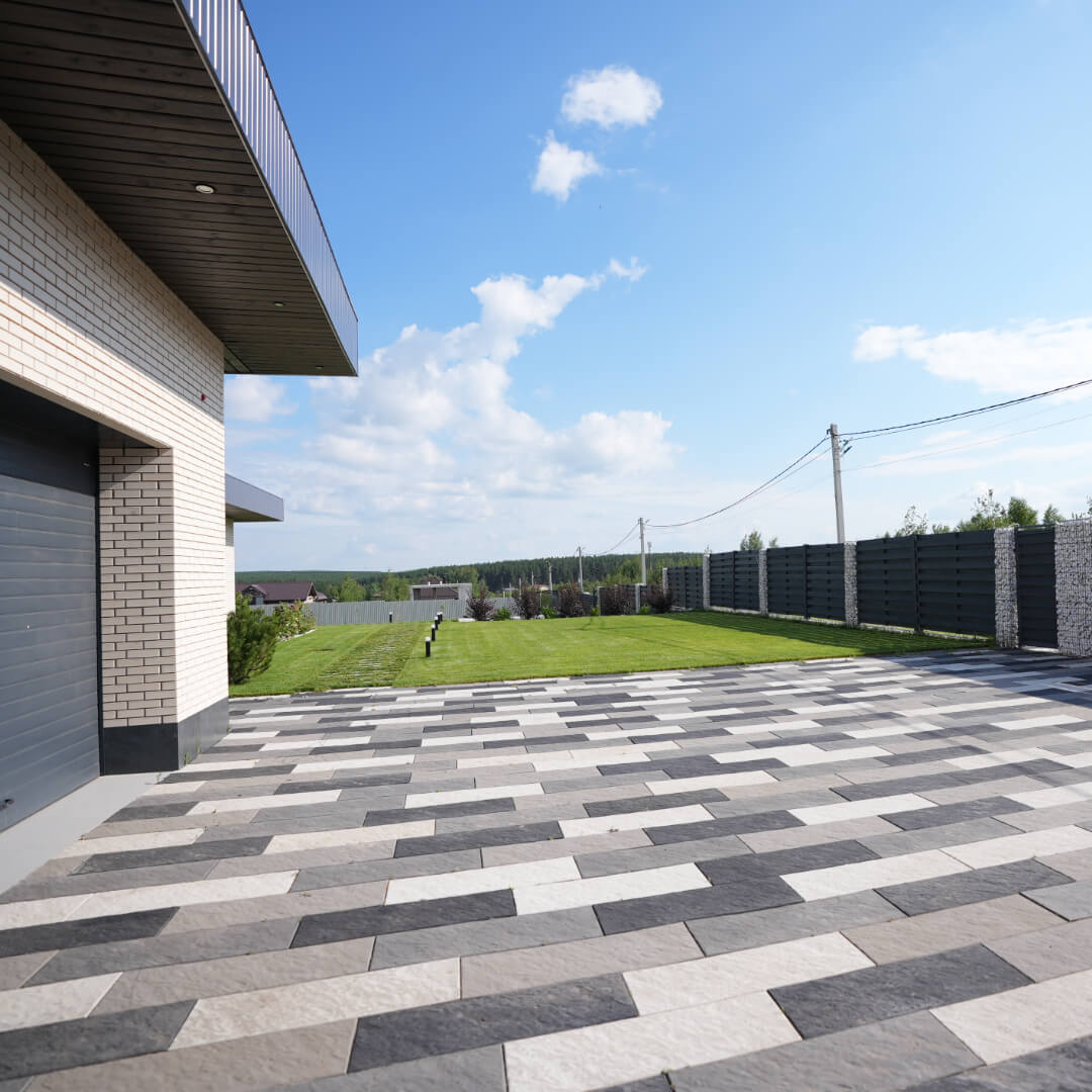 Шаговая плита STONE Светлая Галька 990х330х55мм в Армавире фото